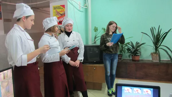 Открытый классный час группы ТП 18 1/9, посвященный профессии Повар